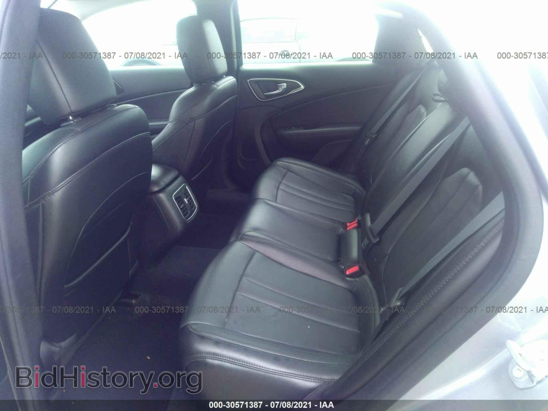 2015 CHRYSLER 200 - VIN: 1C3CCCCB9FN734011 - Фото 8