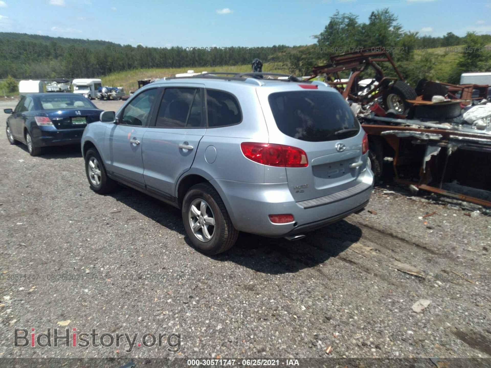 2007 HYUNDAI SANTA FE - VIN: 5NMSG13D97H099257 - Фото 3