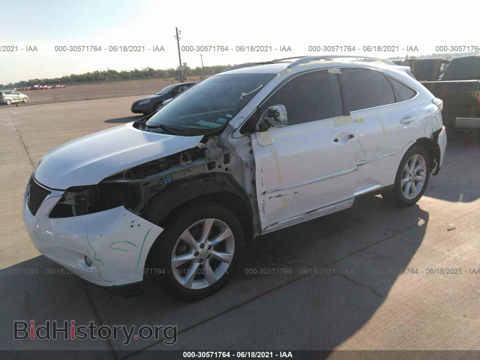 2011 LEXUS RX 350 - VIN: 2T2ZK1BA7BC055112 - Фото 2
