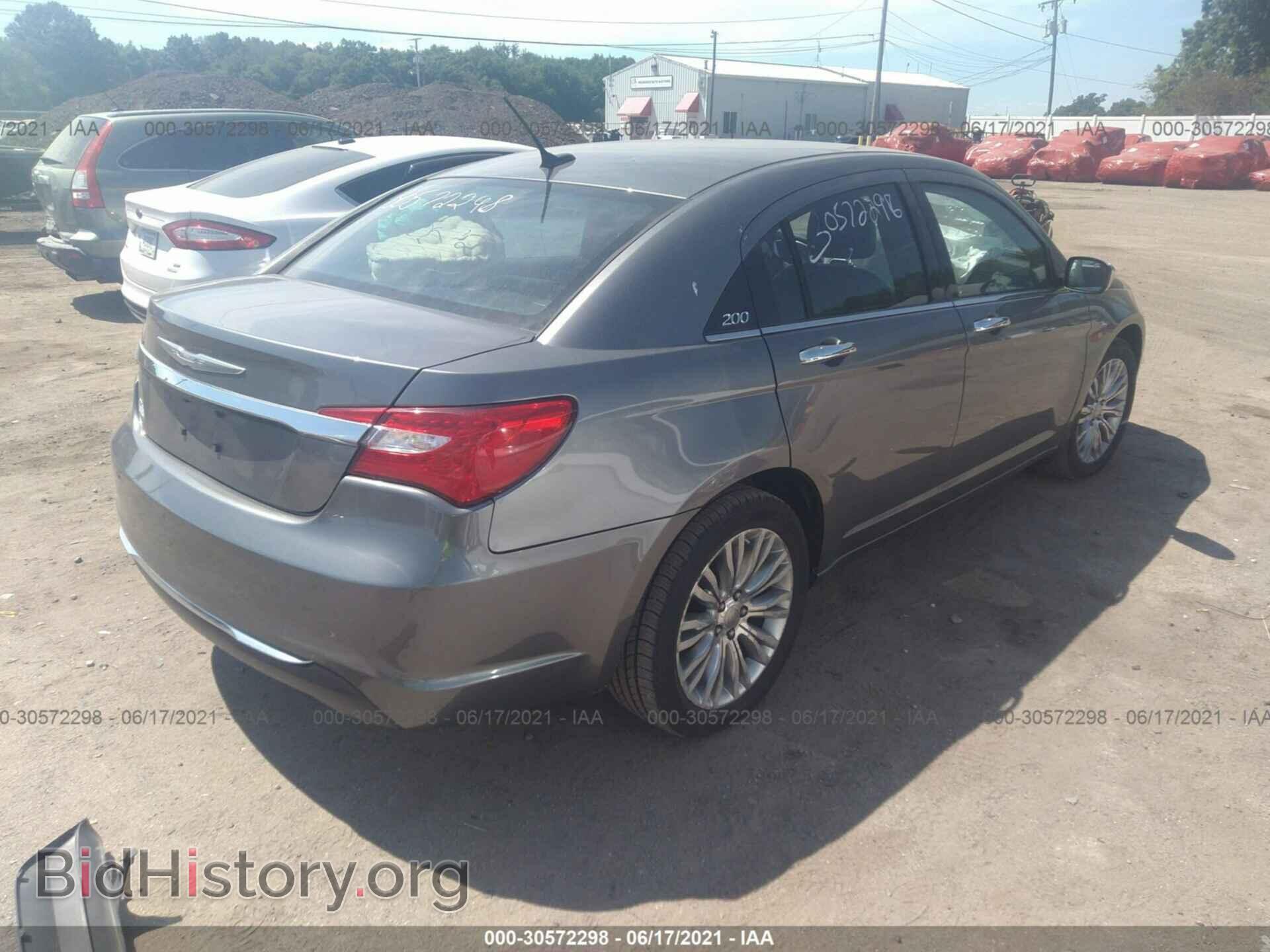 2012 CHRYSLER 200 - VIN: 1C3CCBCB1CN305564 - Фото 4