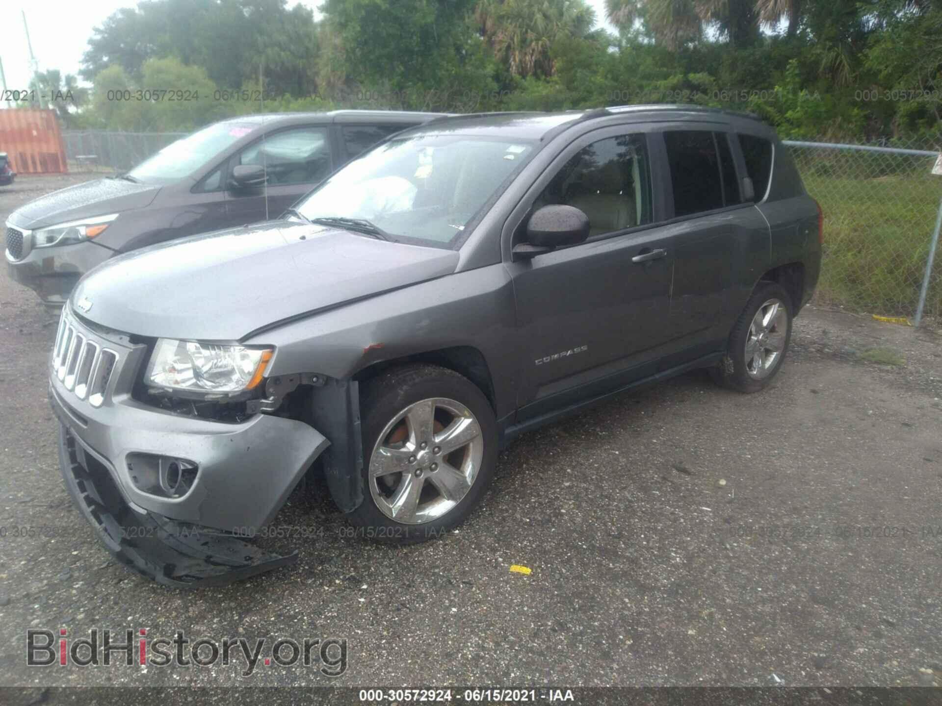 2013 JEEP COMPASS - VIN: 1C4NJCCB4DD178090 - Фото 2