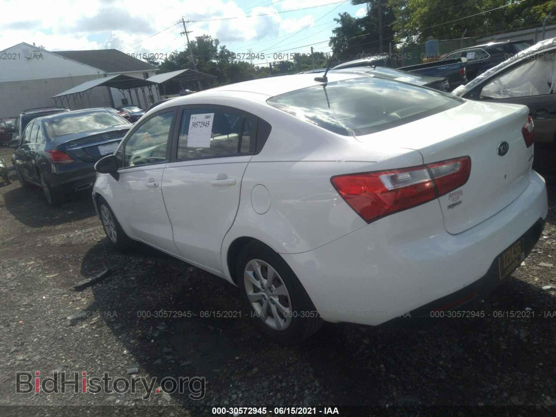 2013 KIA RIO - VIN: KNADN4A35D6214565 - Photo 3