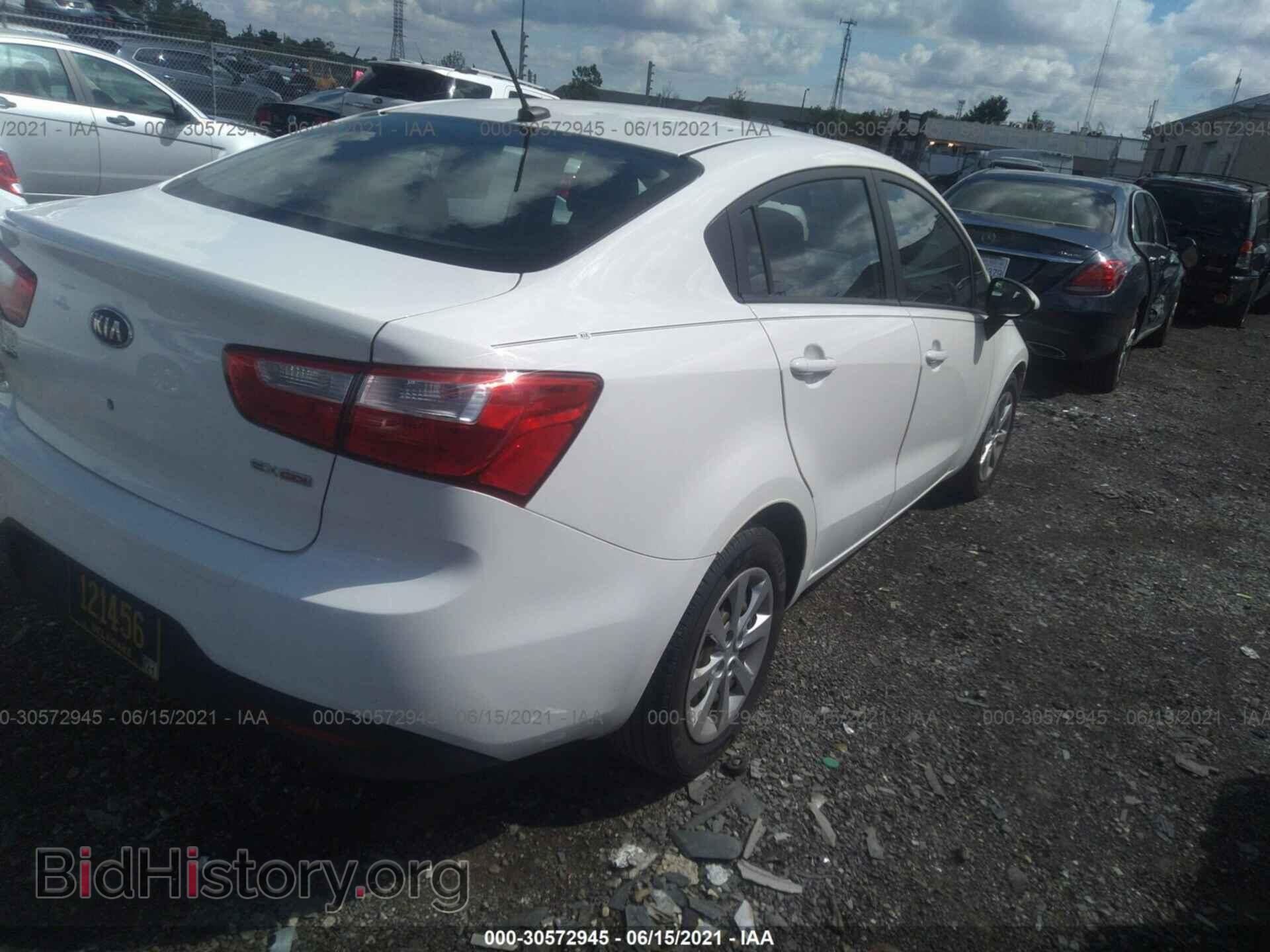 2013 KIA RIO - VIN: KNADN4A35D6214565 - Photo 4