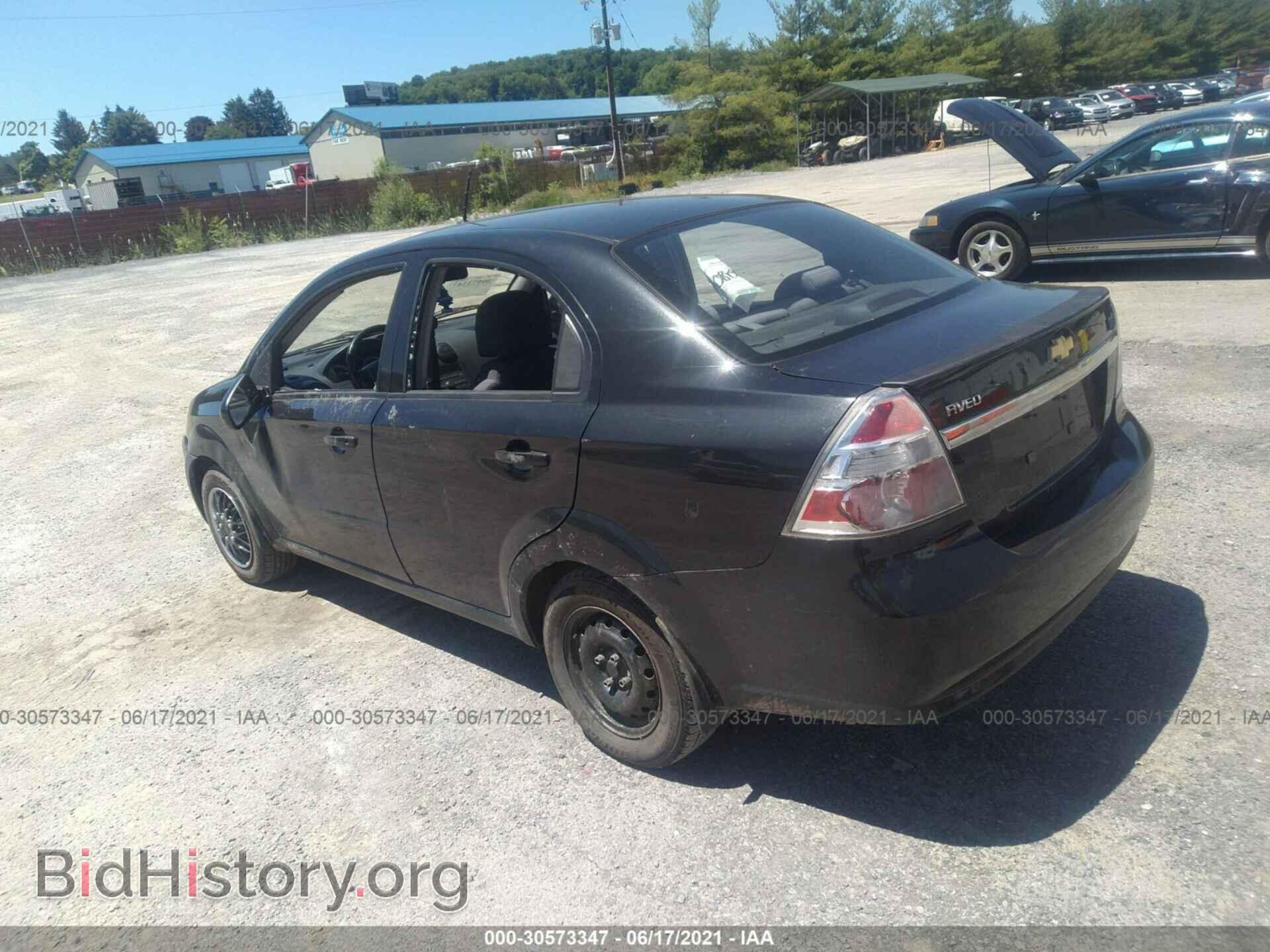 2010 CHEVROLET AVEO - VIN: KL1TD5DE5AB077190 - Фото 3