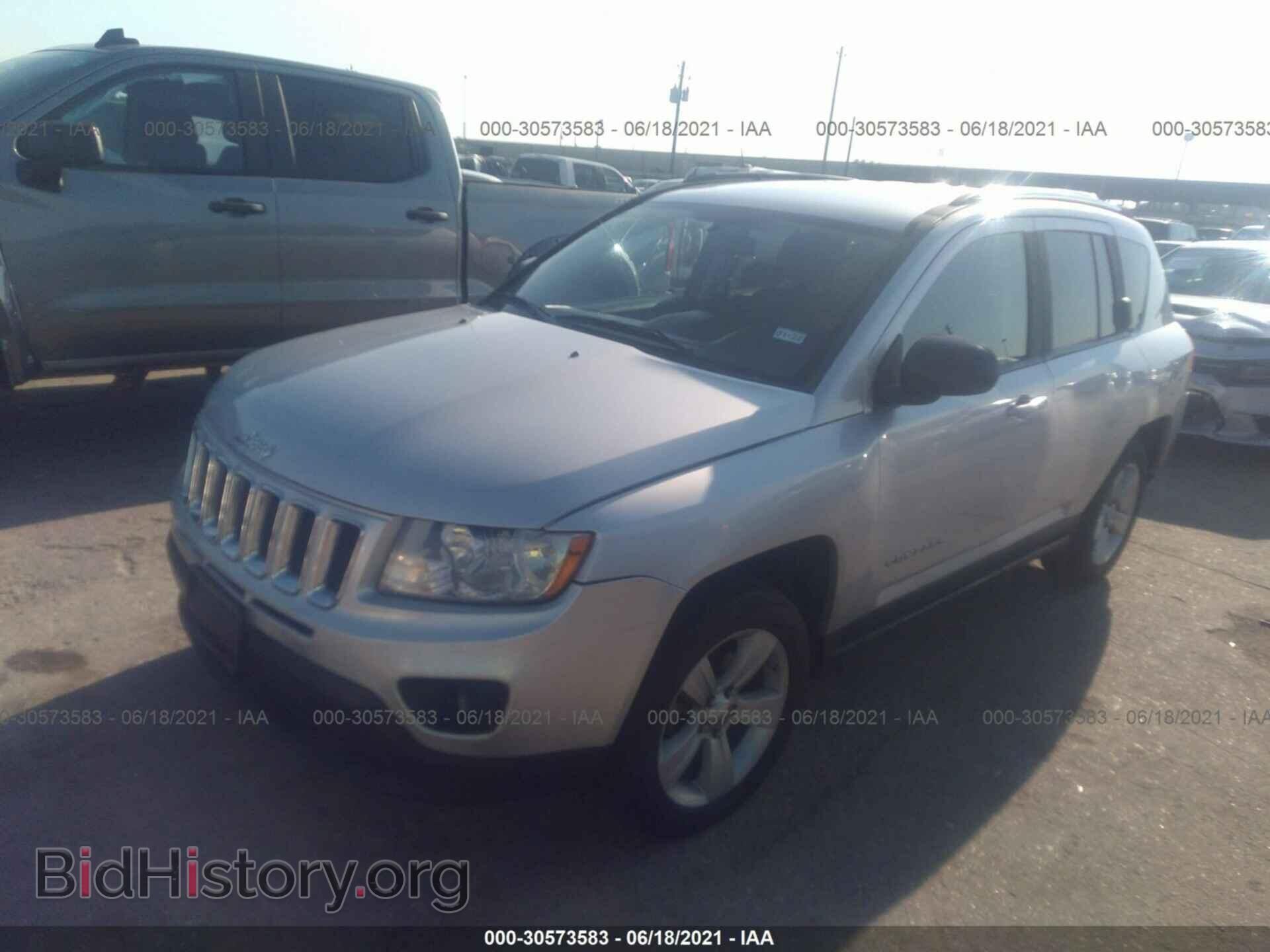 2012 JEEP COMPASS - VIN: 1C4NJCBB6CD657157 - Фото 2