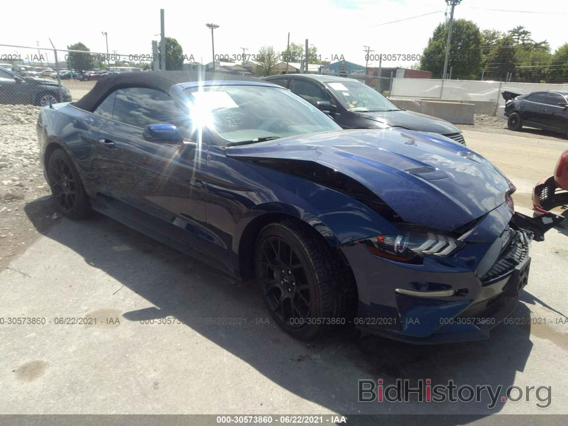 Photo 1FATP8UH8J5175386 - FORD MUSTANG 2018