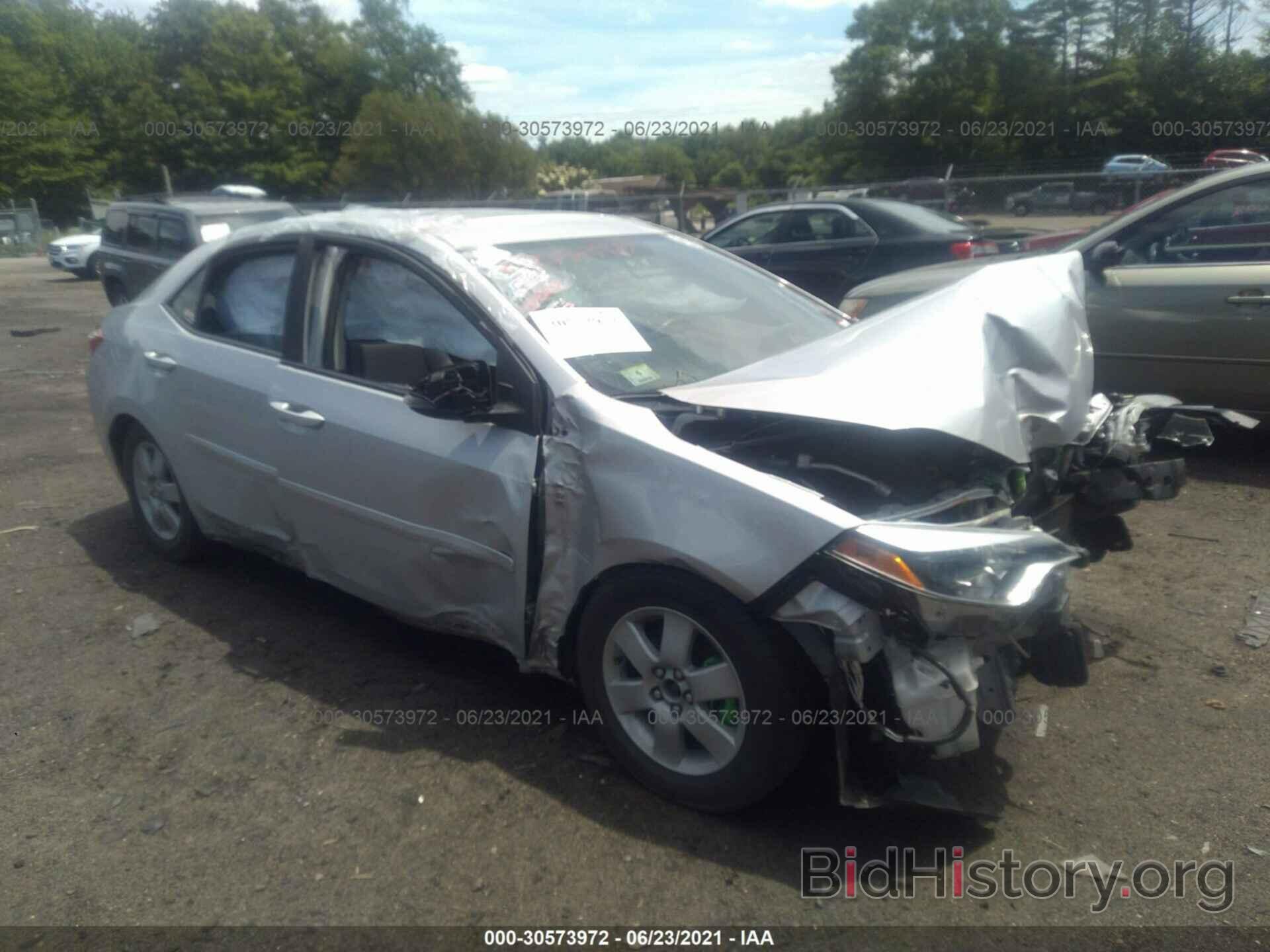 Photo 2T1BURHE8FC348550 - TOYOTA COROLLA 2015