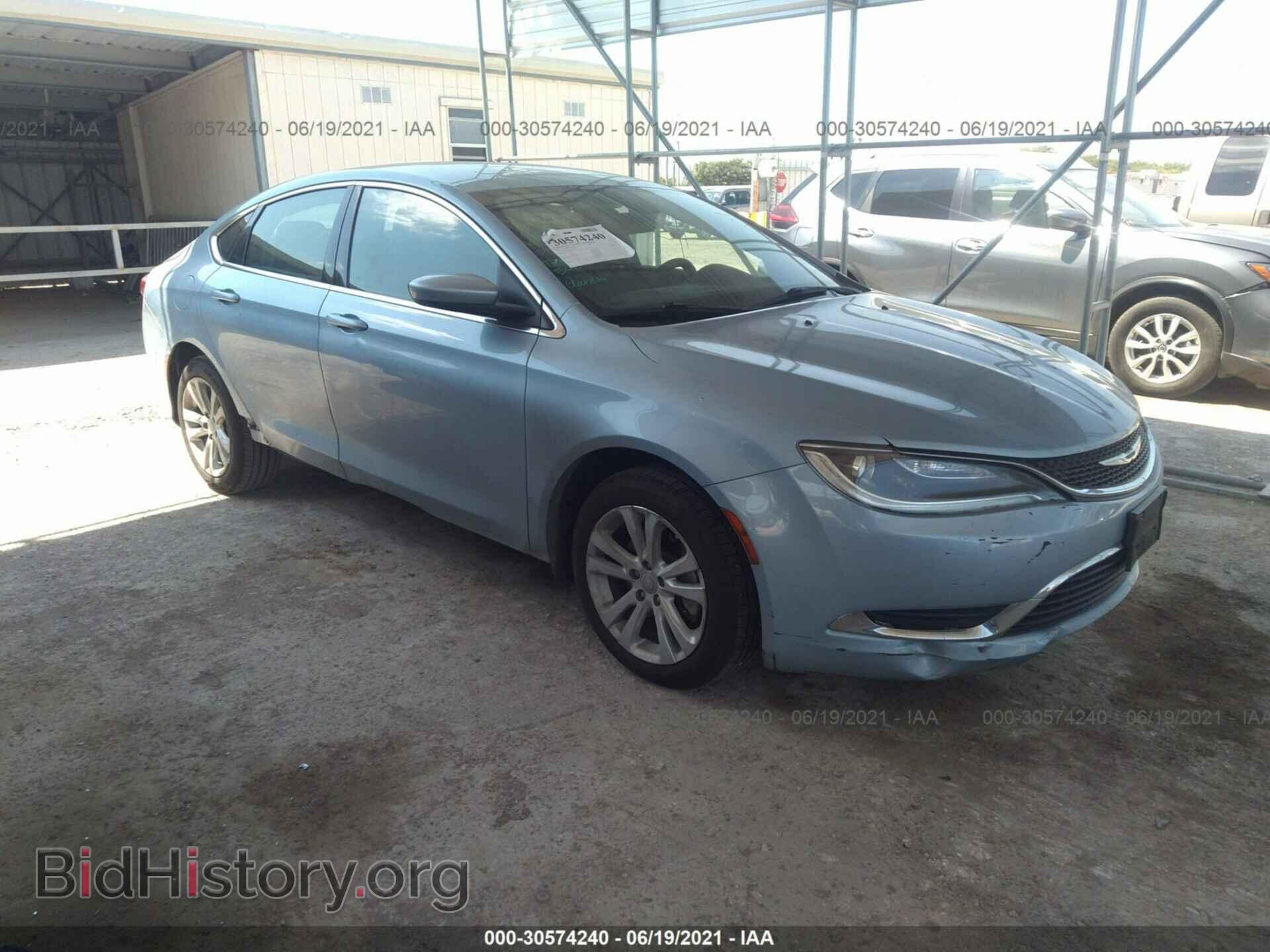 Photo 1C3CCCAB1FN735530 - CHRYSLER 200 2015