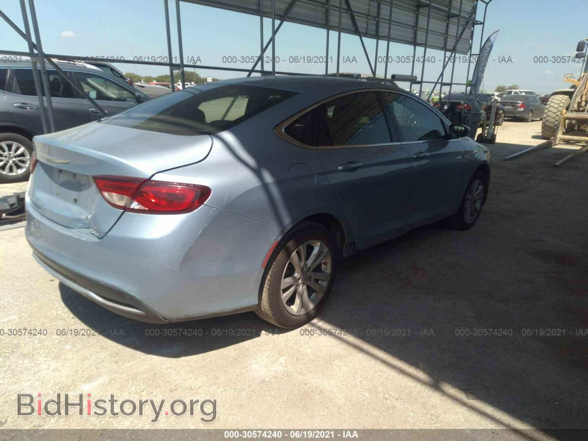 2015 CHRYSLER 200 - VIN: 1C3CCCAB1FN735530 - Фото 4
