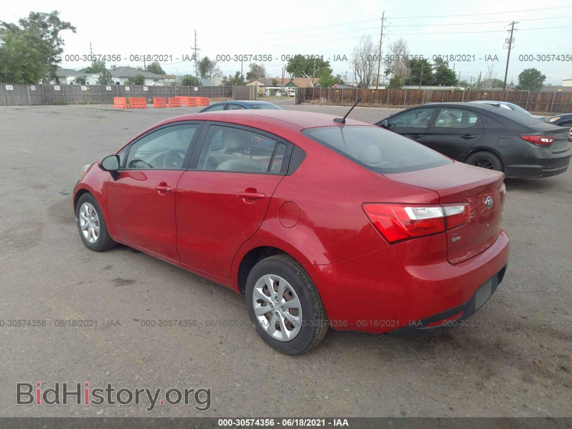 2013 KIA RIO - VIN: KNADM4A30D6232071 - Фото 3