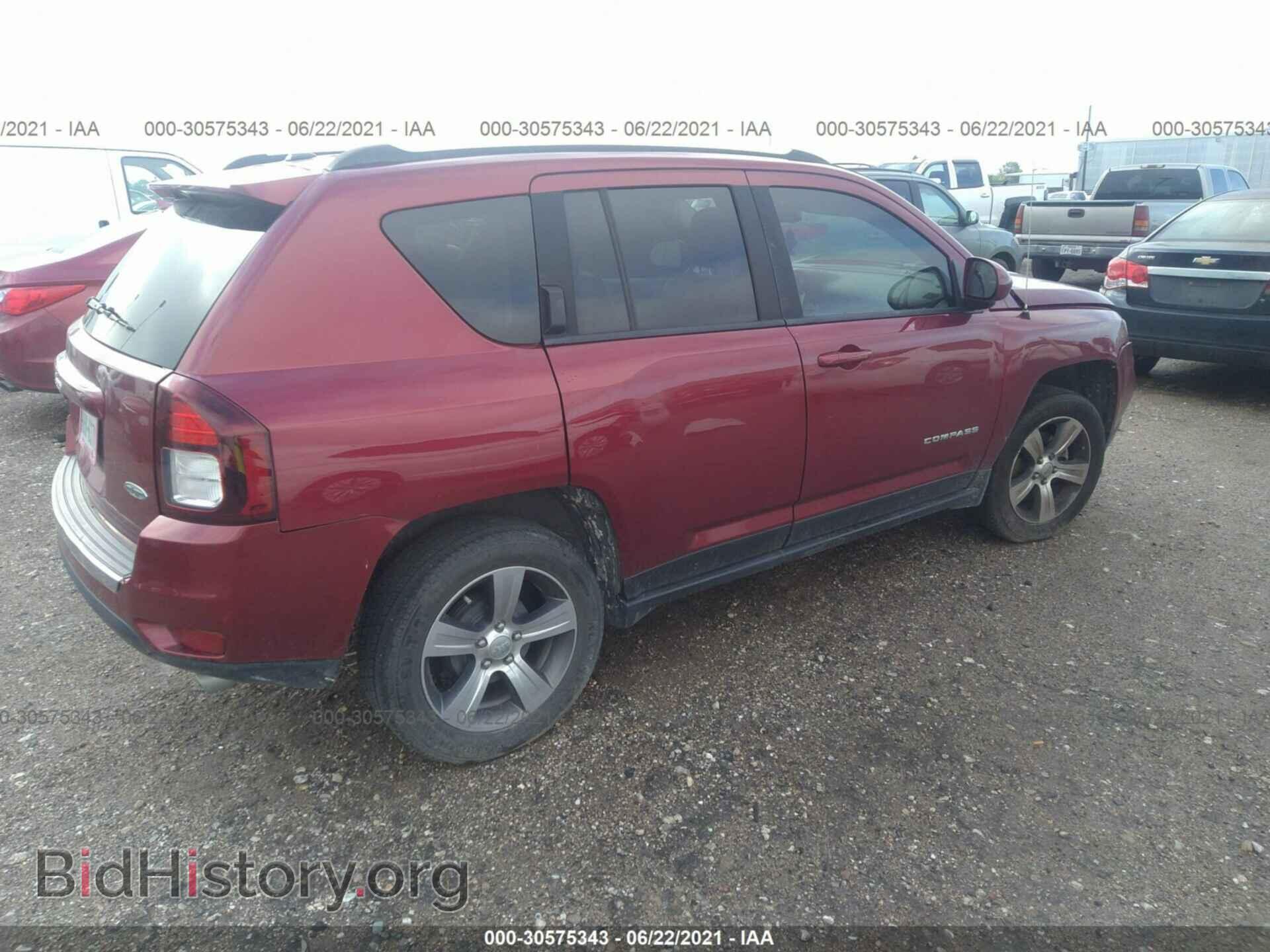 2016 JEEP COMPASS - VIN: 1C4NJCEA5GD699408 - Фото 4