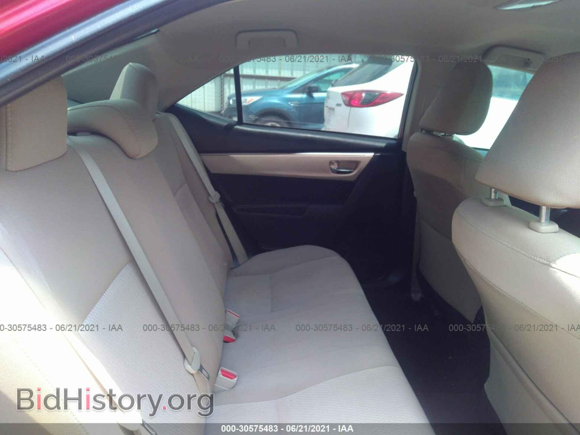 2014 Toyota COROLLA (VIN 5YFBURHE9EP155712) — фото 8 из 11