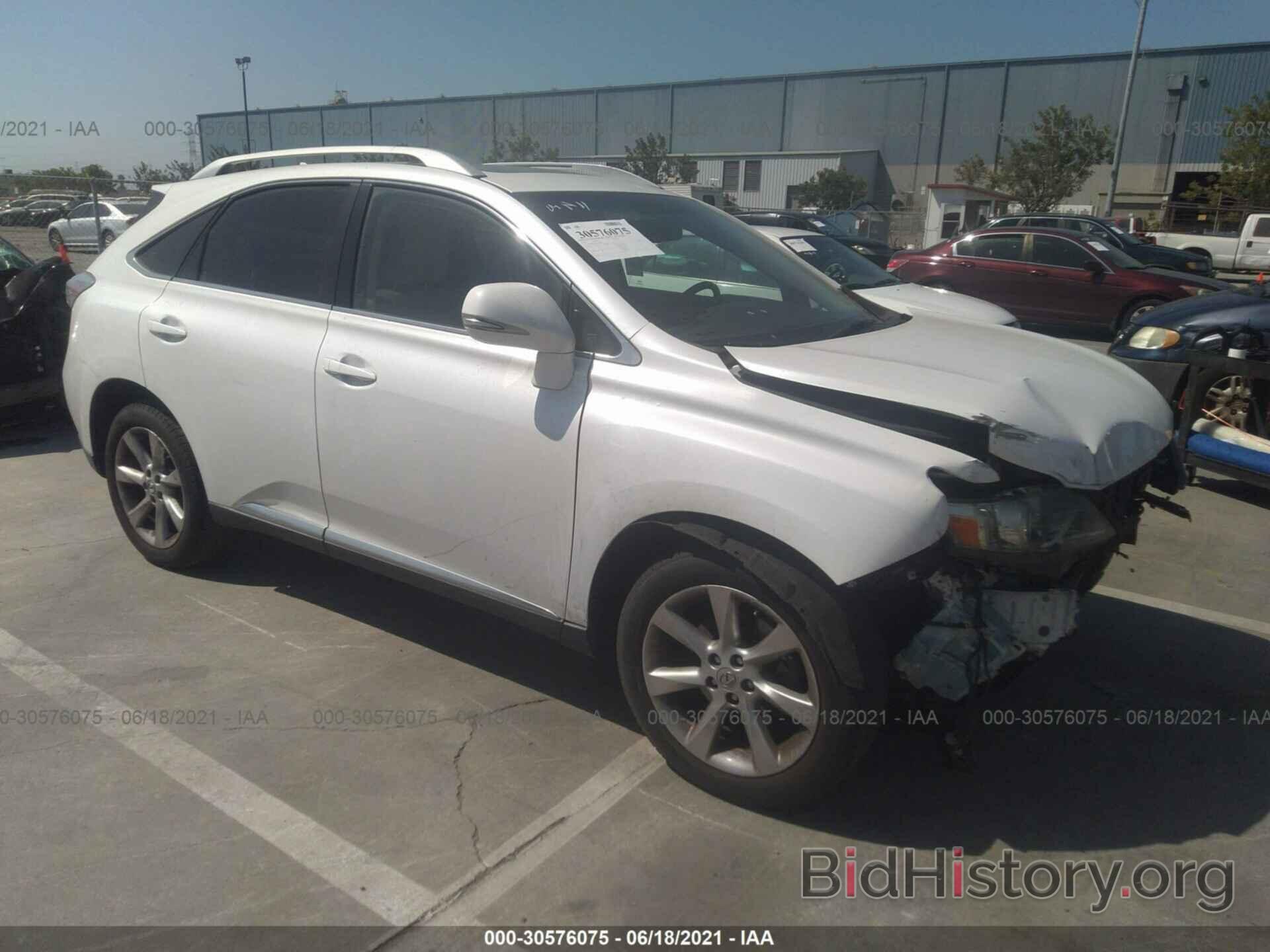 Фотография JTJBK1BA4A2408910 - LEXUS RX 350 2010