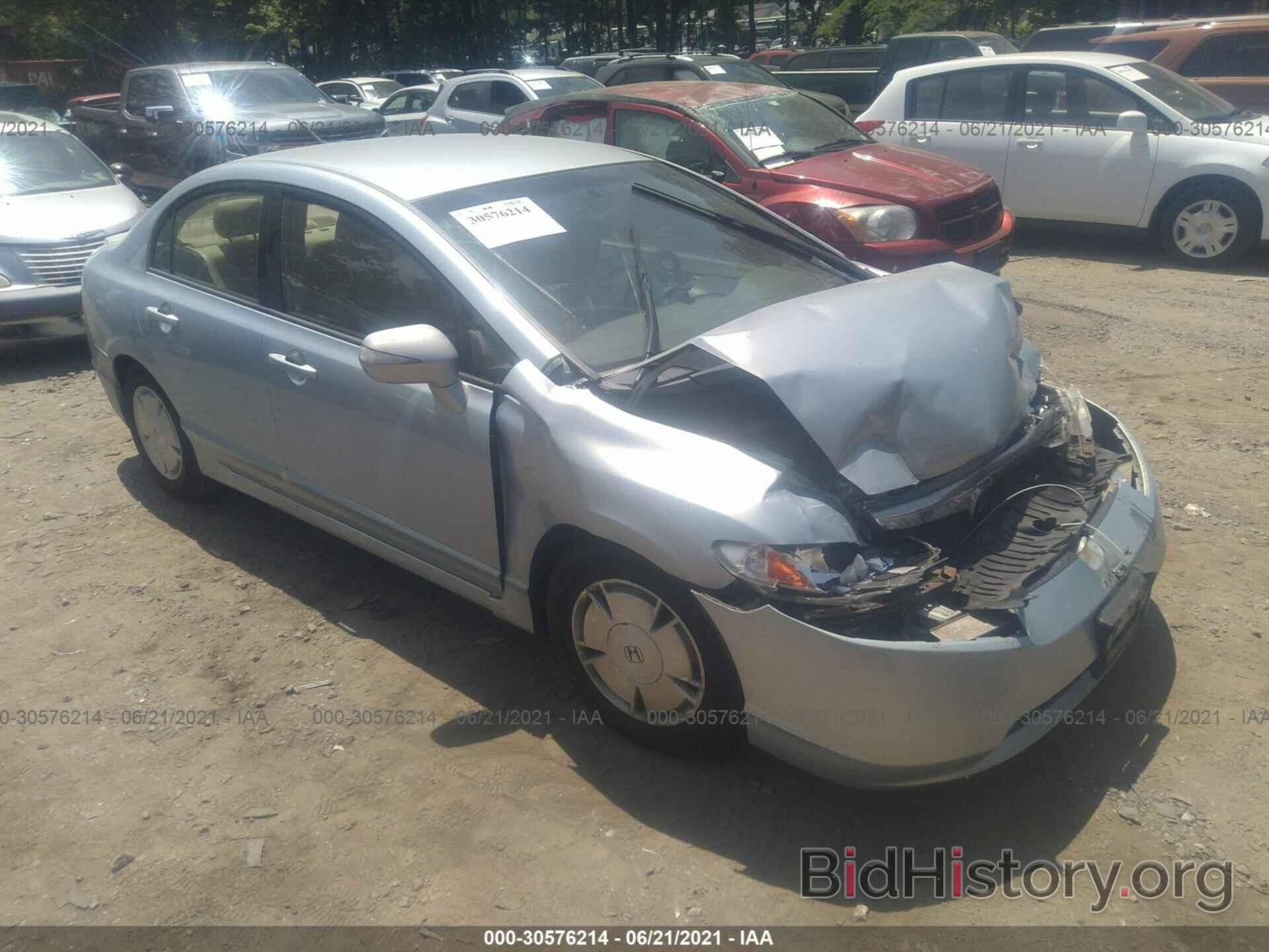 Photo JHMFA36216S021498 - HONDA CIVIC HYBRID 2006