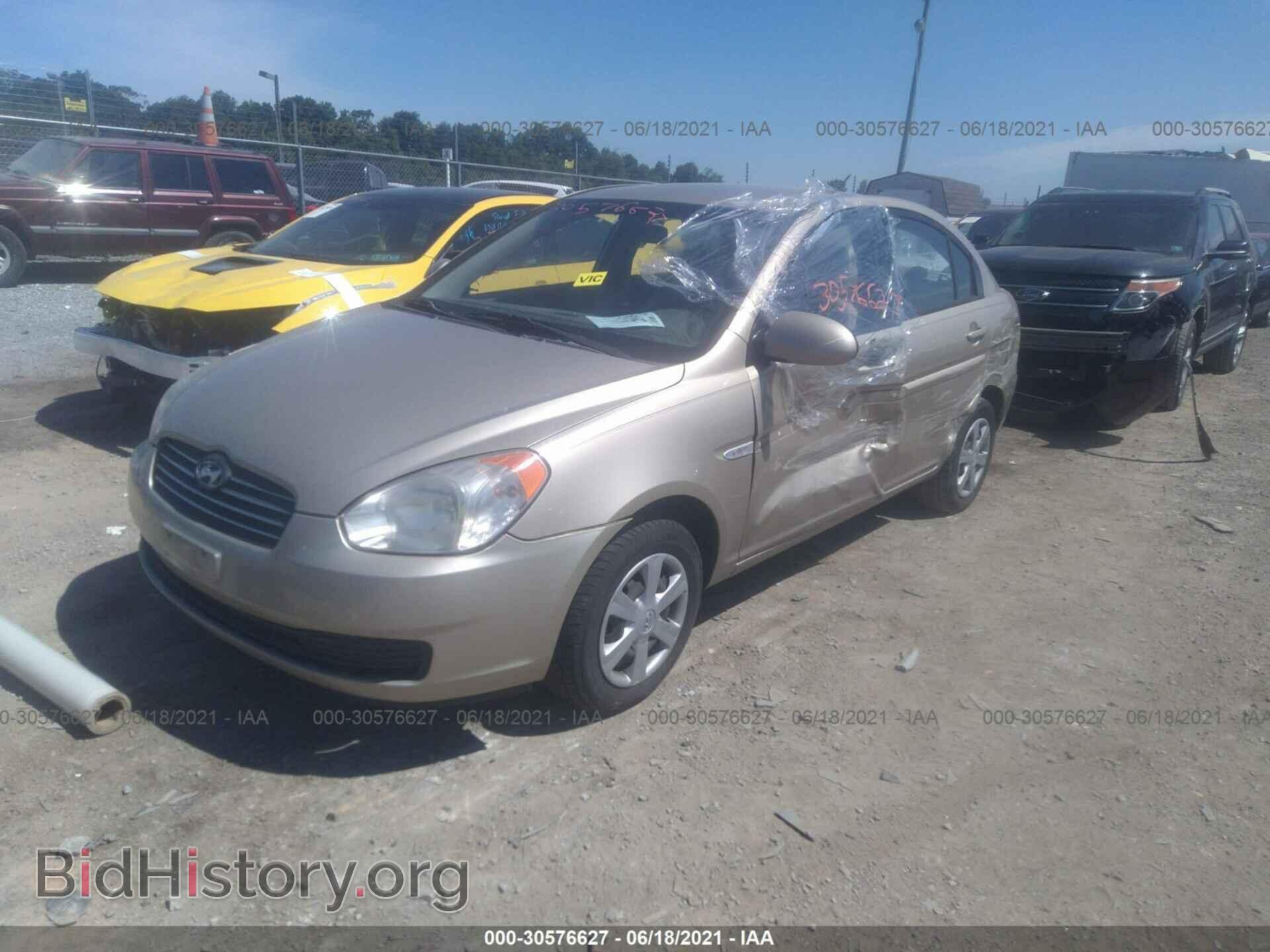 2007 HYUNDAI ACCENT - VIN: KMHCN46C37U094459 - Фото 2