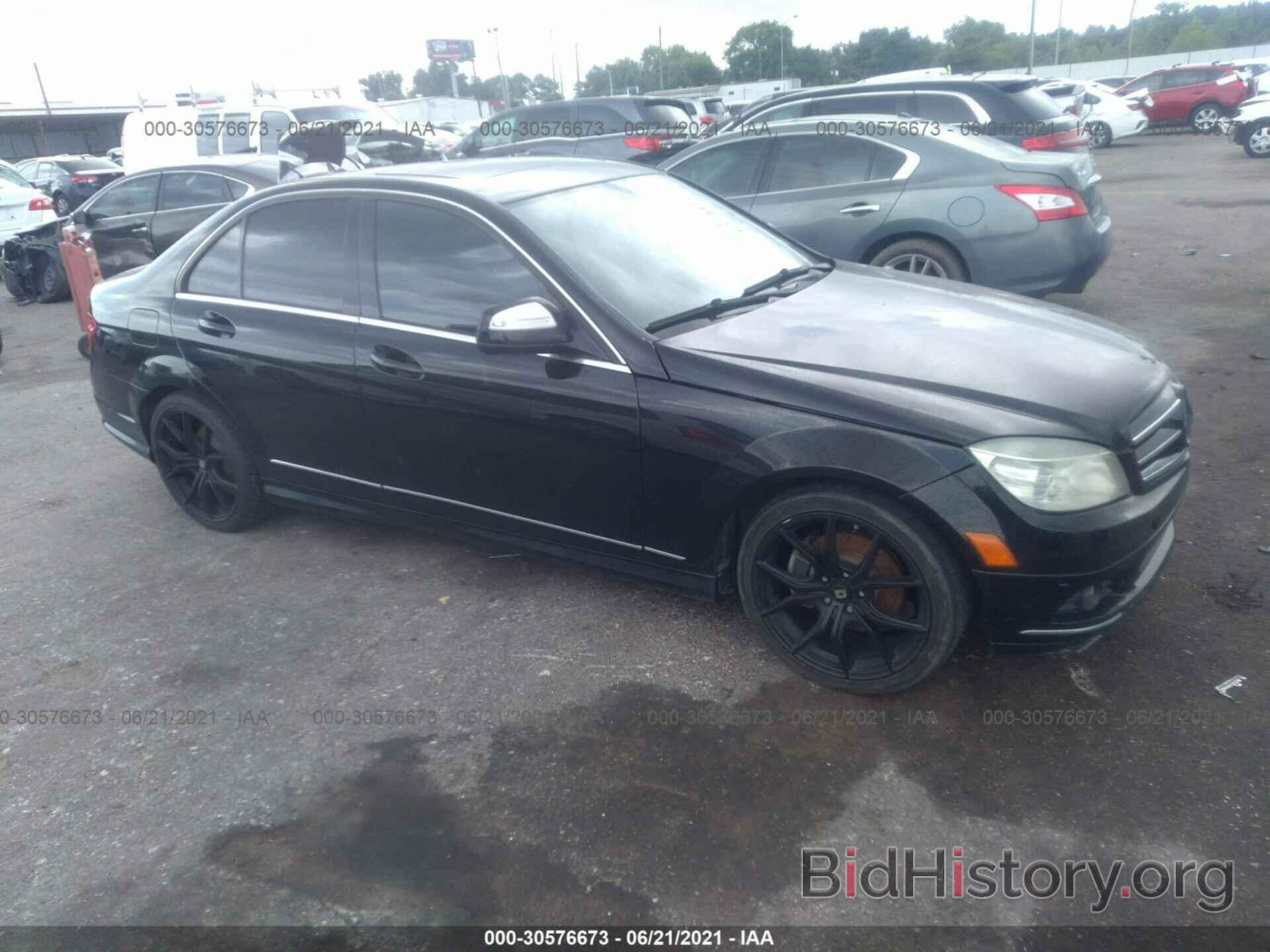 Photo WDDGF54X38R016630 - MERCEDES-BENZ C-CLASS 2008