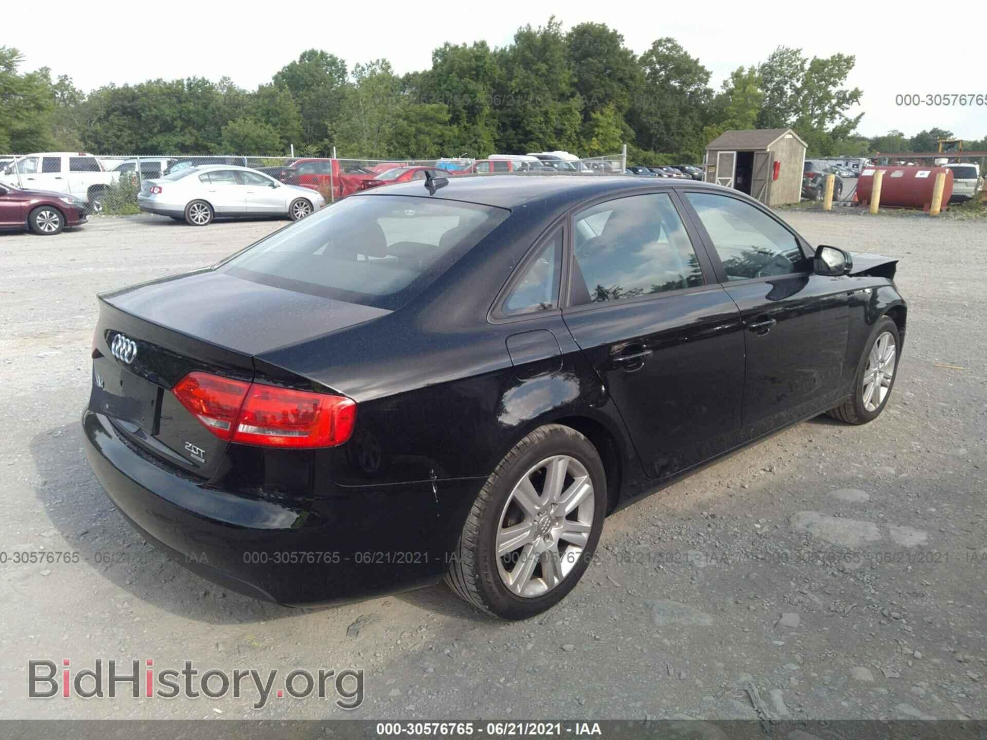 2011 AUDI A4 - VIN: WAUBFAFL3BN040400 - Фото 4