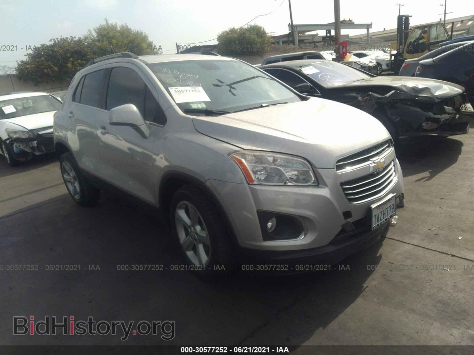Фотография 3GNCJMSB3GL263796 - CHEVROLET TRAX 2016