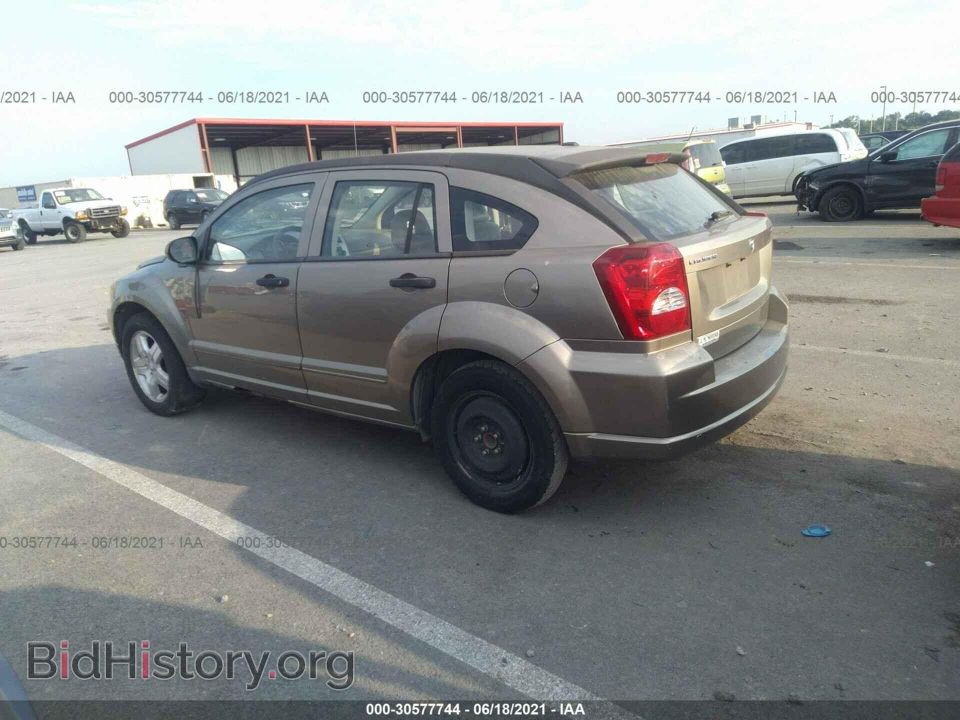2007 DODGE CALIBER - VIN: 1B3HB48B17D333693 - Фото 3