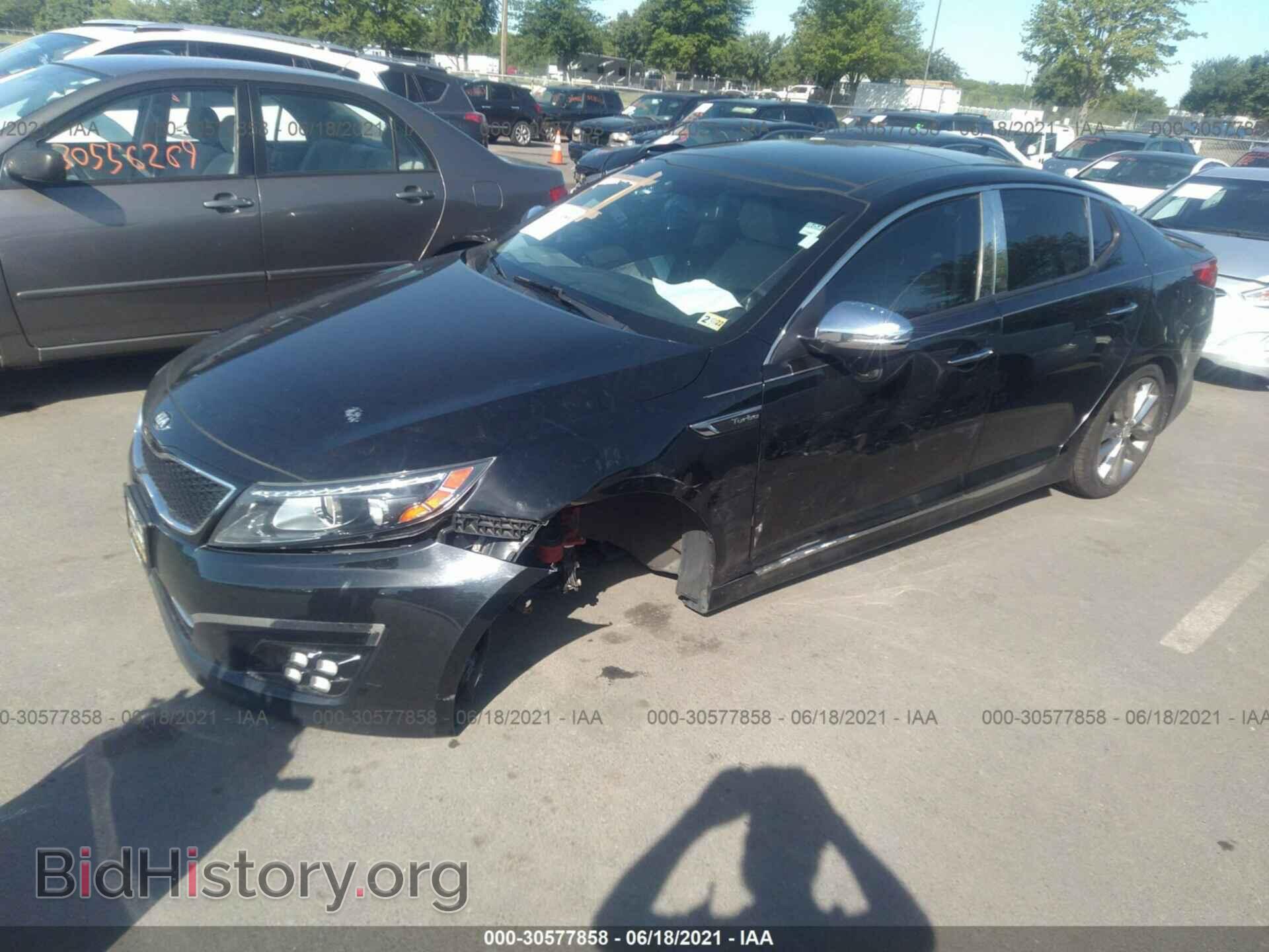 2014 KIA OPTIMA - VIN: 5XXGR4A63EG303519 - Фото 2