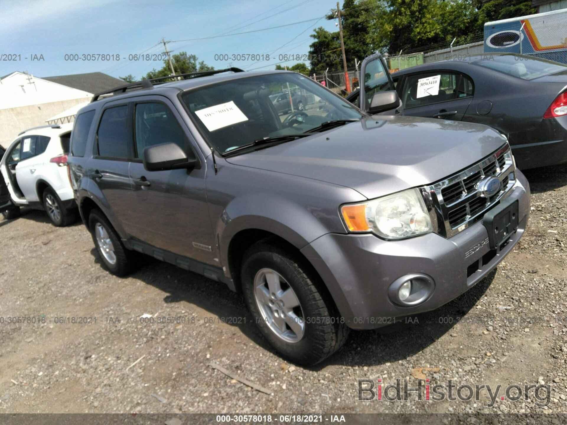 Photo 1FMCU93Z58KA08347 - FORD ESCAPE 2008