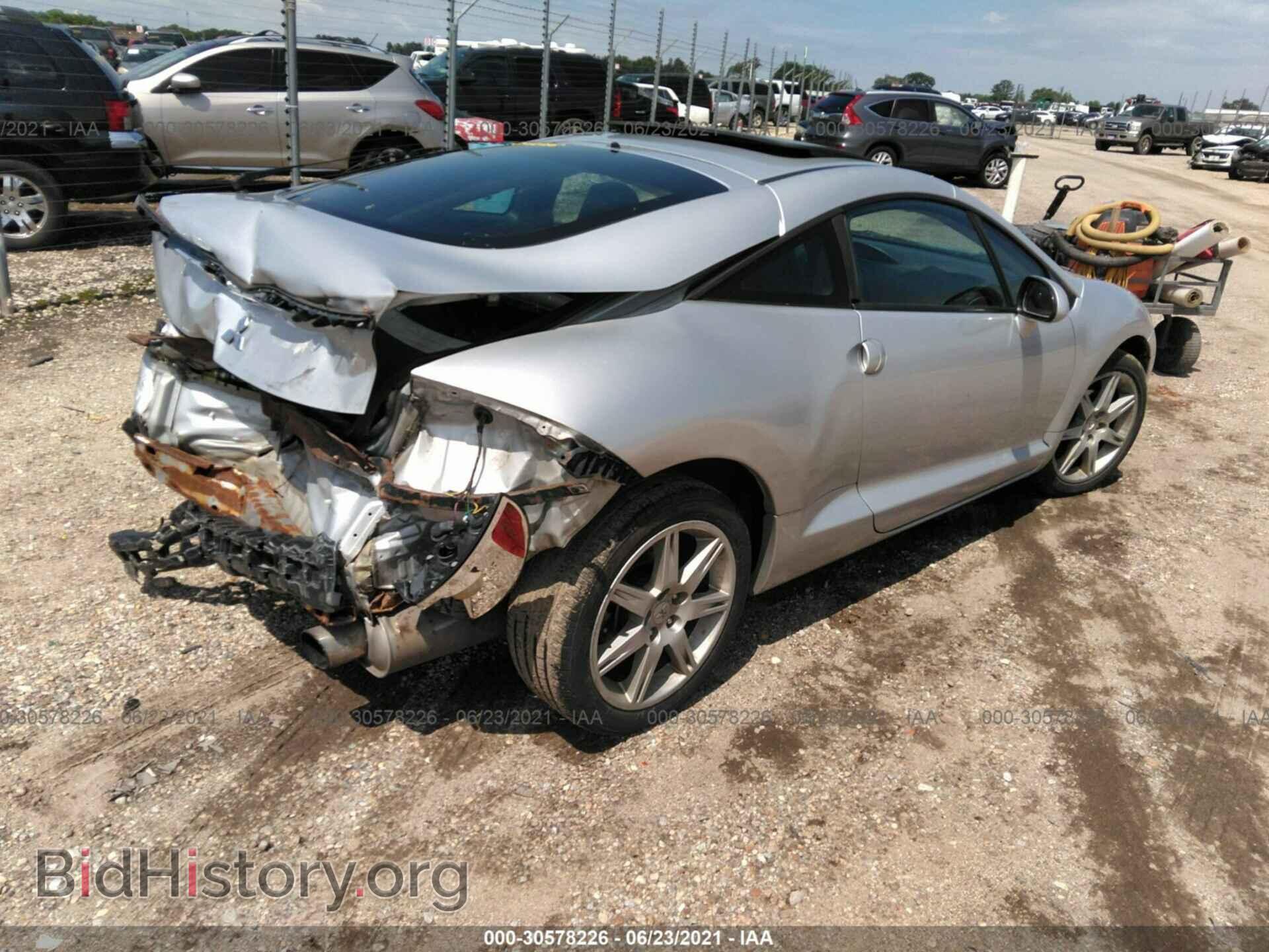 2007 MITSUBISHI ECLIPSE - VIN: 4A3AK34T77E012001 - Photo 4