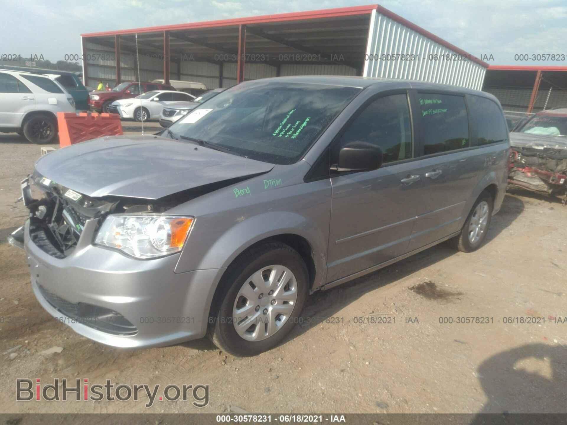 2016 DODGE GRAND CARAVAN - VIN: 2C4RDGBG6GR131805 - Фото 2
