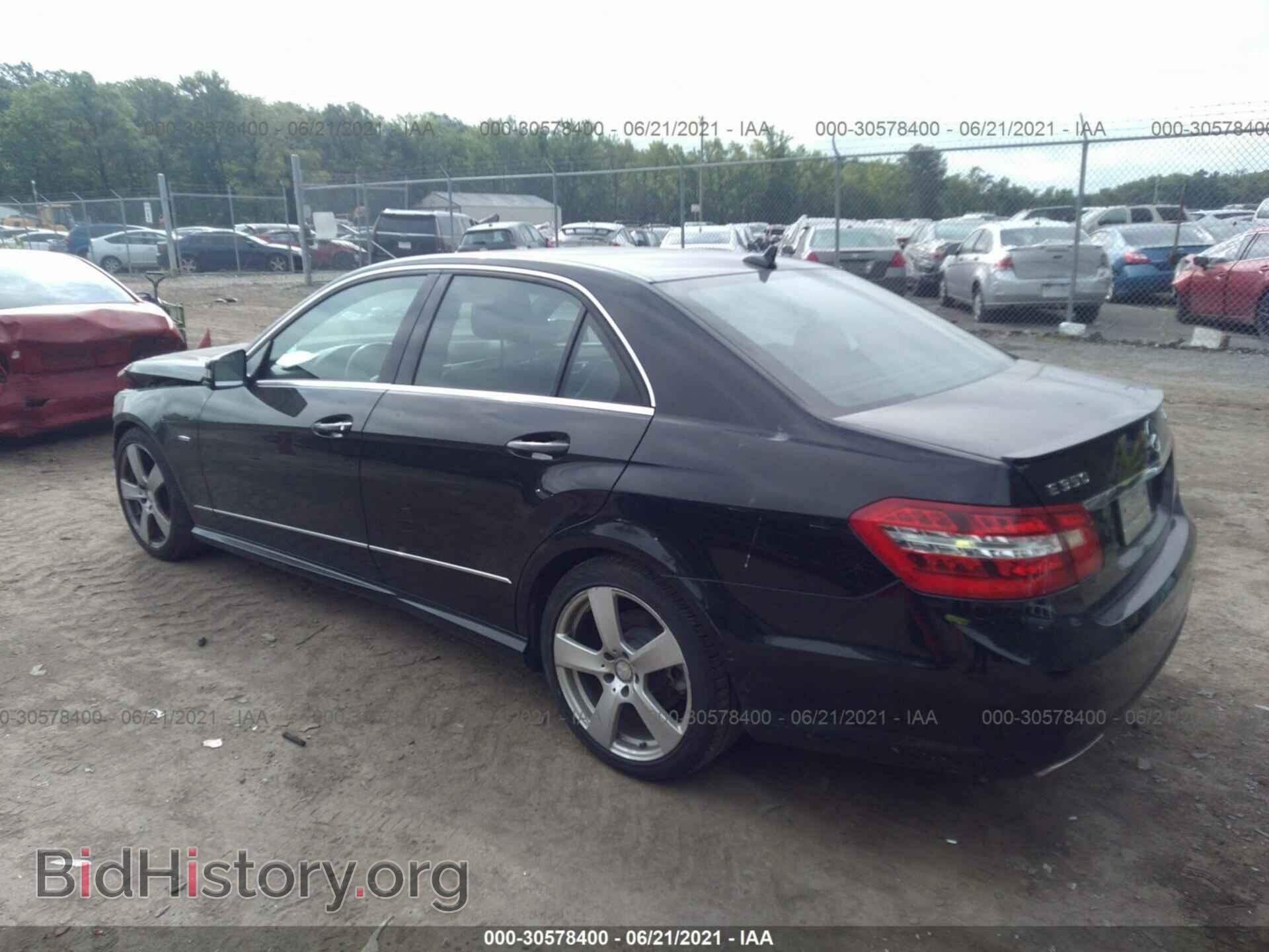 2012 MERCEDES-BENZ E-CLASS - VIN: WDDHF8JB2CA539823 - Photo 3