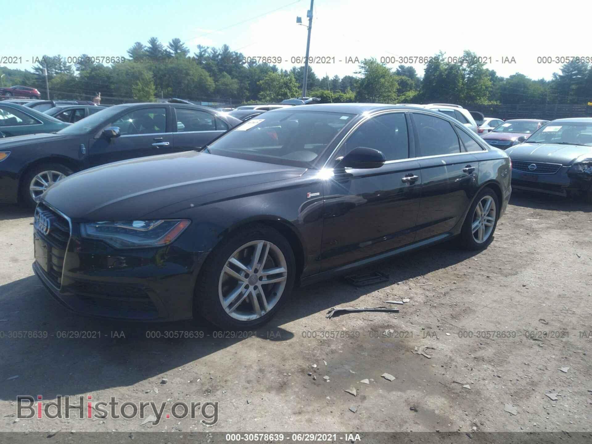 2012 AUDI A6 - VIN: WAUBGAFC1CN006468 - Фото 2