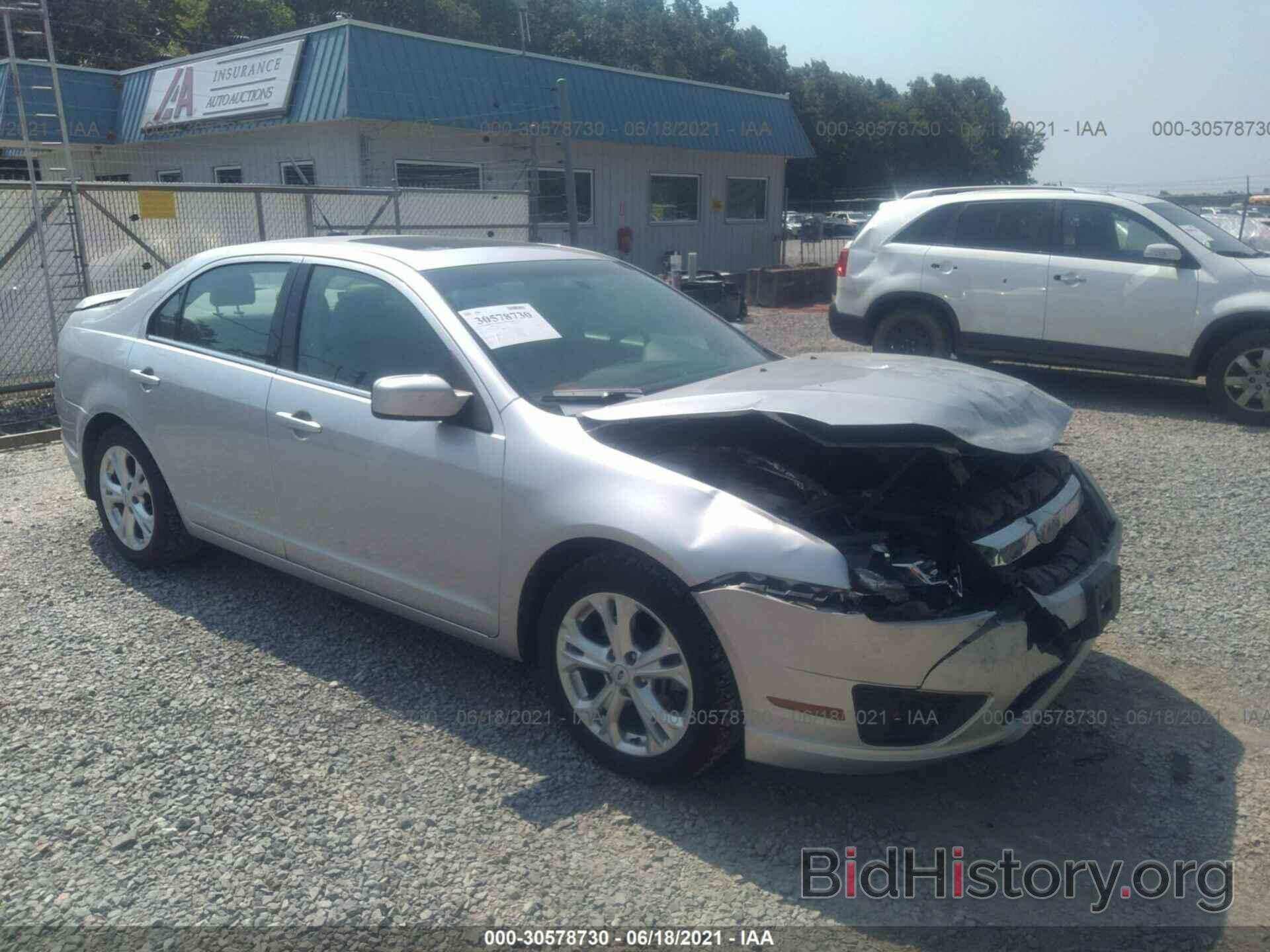 Photo 3FAHP0HA9CR365024 - FORD FUSION 2012