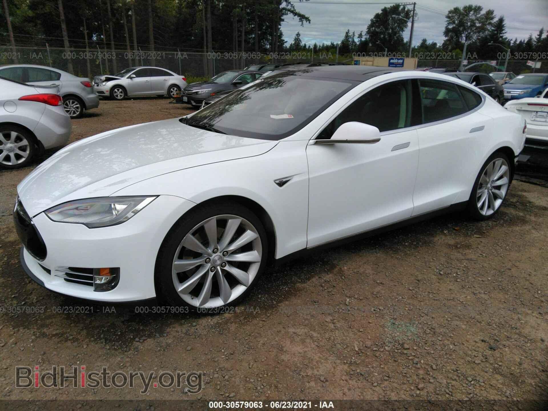 2013 TESLA MODEL S - VIN: 5YJSA1DN9DFP07364 - Photo 2