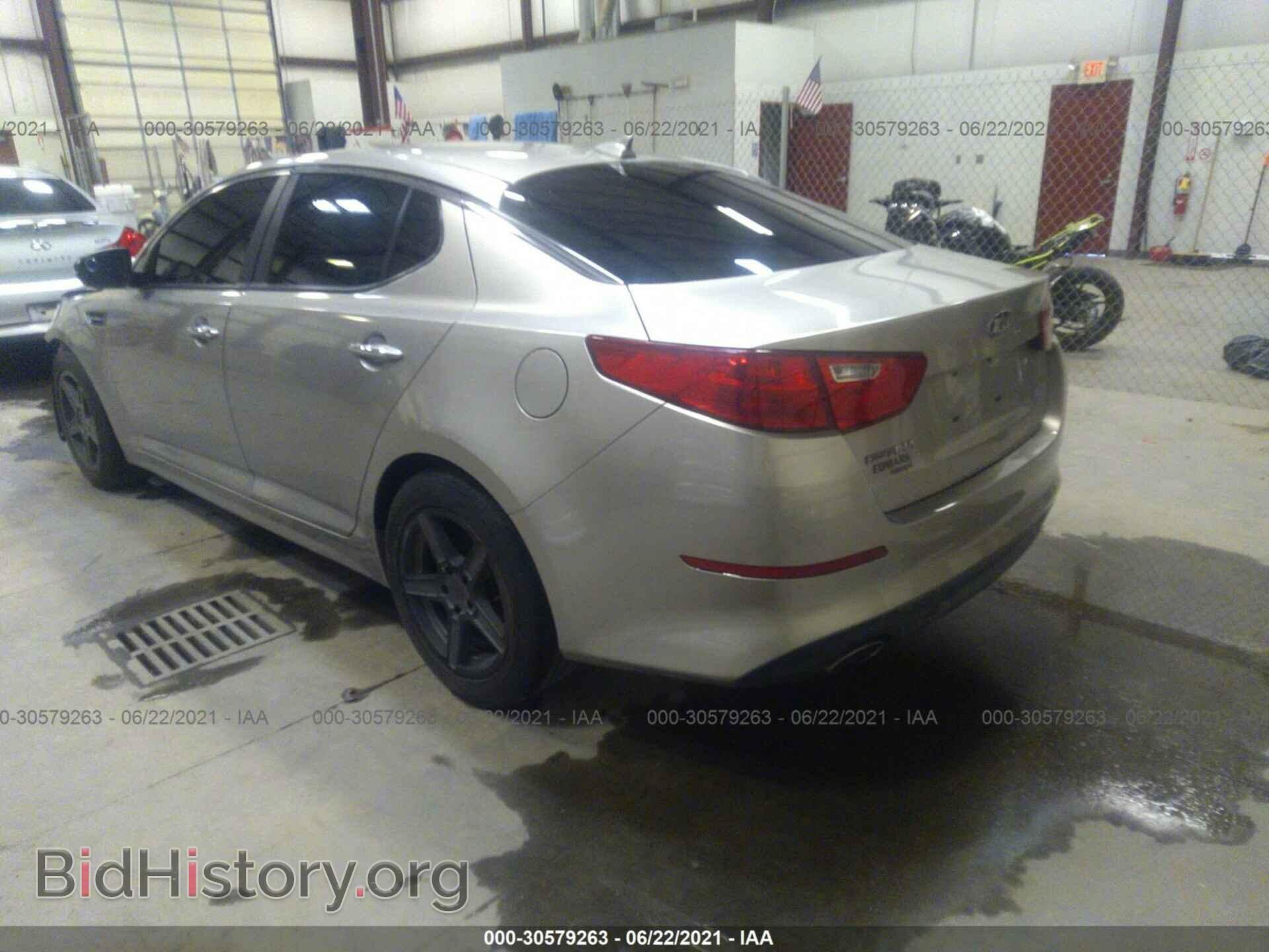 2015 KIA OPTIMA - VIN: KNAGM4A78F5527704 - Photo 3