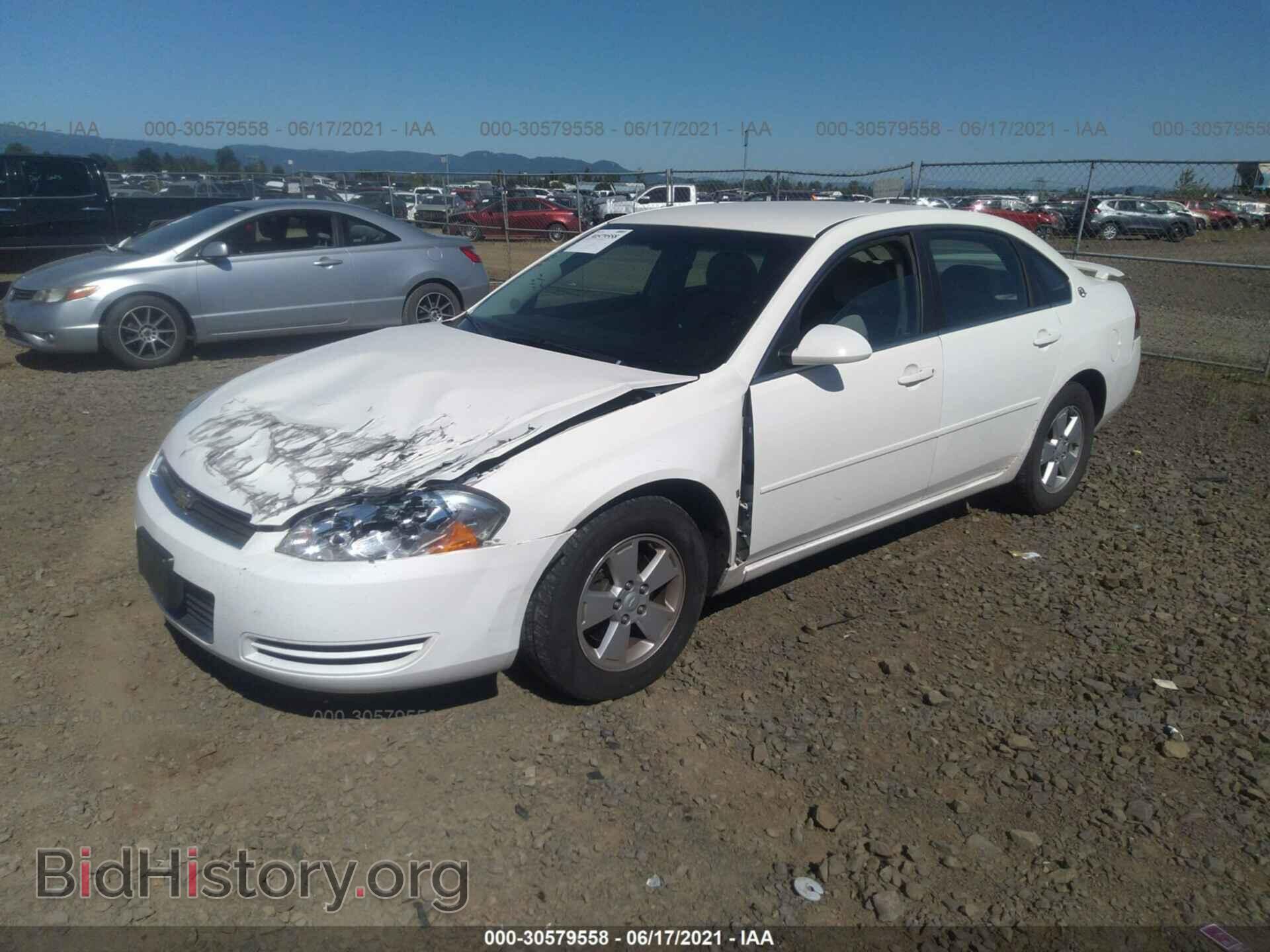 2008 CHEVROLET IMPALA - VIN: 2G1WT58K281373909 - Photo 2