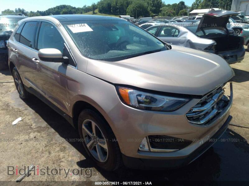 2021 Ford EDGE SEL (VIN 2FMPK4J99MBA05159) — фото 1 из 11, IAAI, повреждение: передняя часть