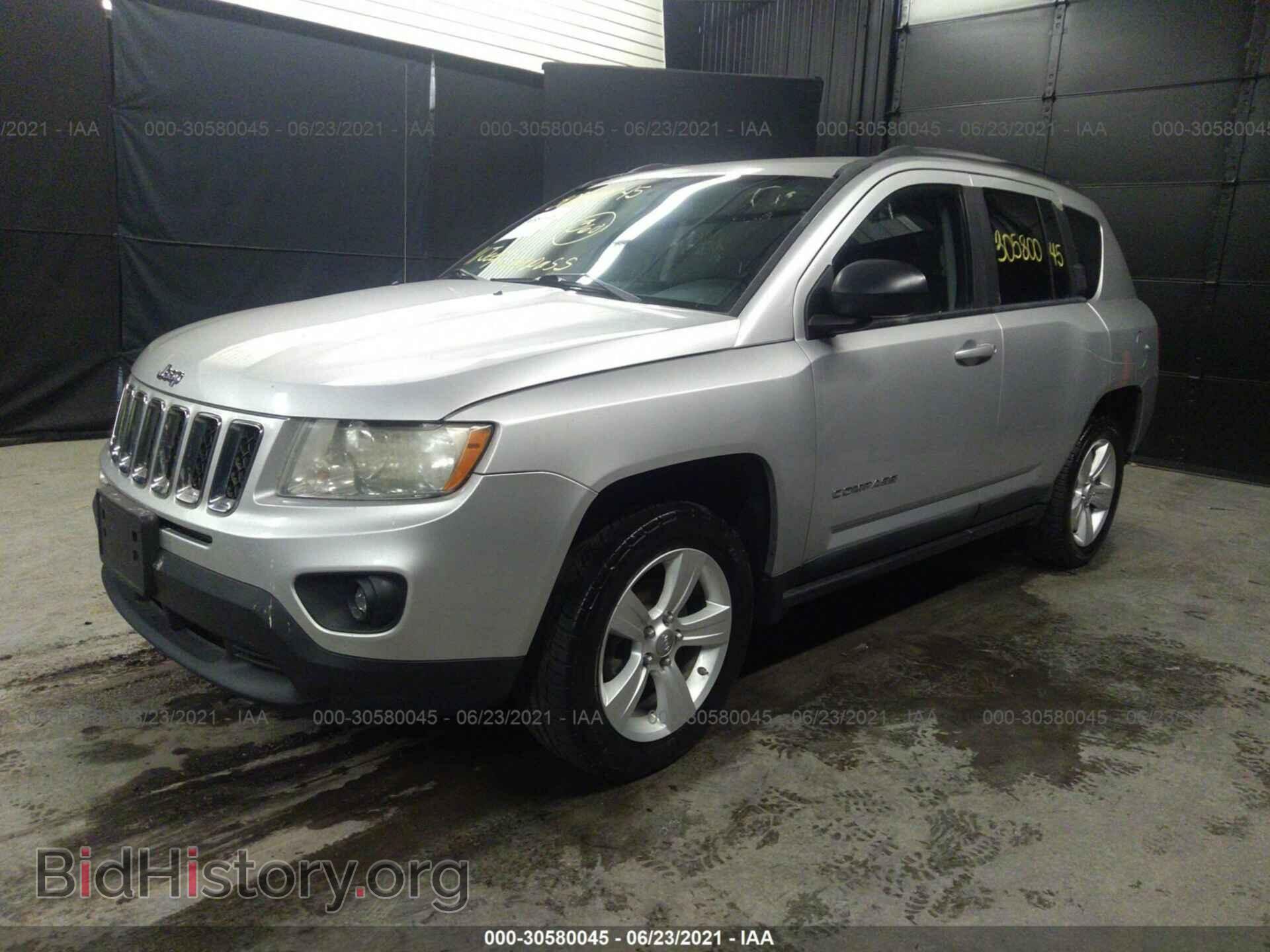2011 JEEP COMPASS - VIN: 1J4NF1FB9BD202277 - Фото 2