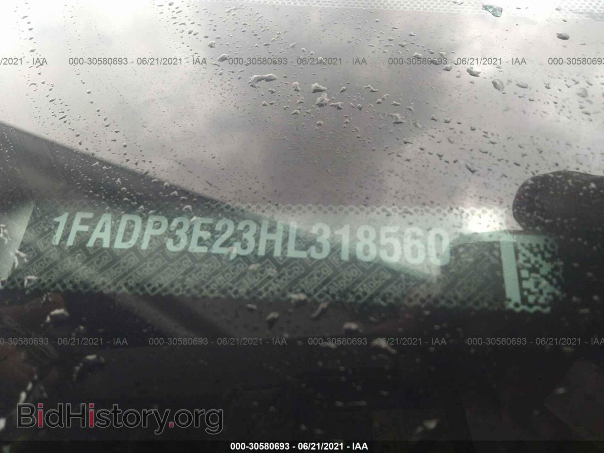 2017 FORD FOCUS - VIN: 1FADP3E23HL318560 - Фото 9