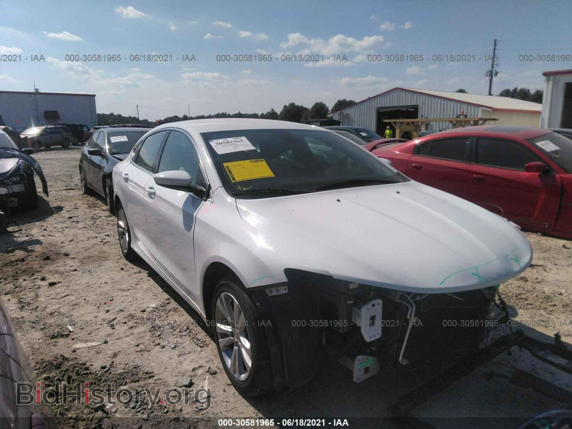 Фотография 1C3CCCAB2FN607099 - CHRYSLER 200 2015