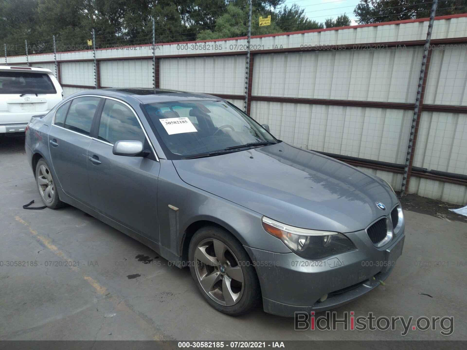 Photo WBANE53586CK78421 - BMW 5 SERIES 2006