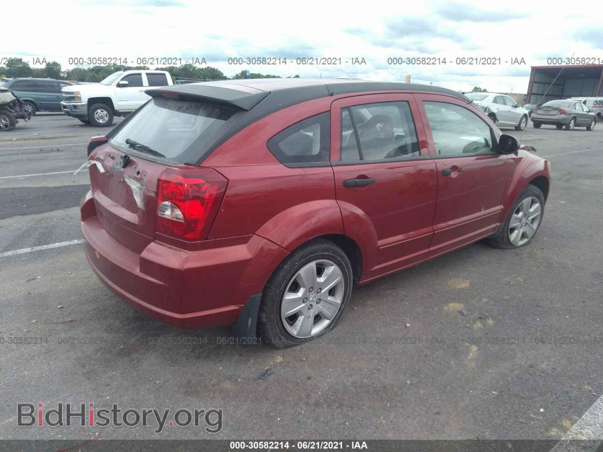 2007 DODGE CALIBER - VIN: 1B3HB48B37D568628 - Фото 4