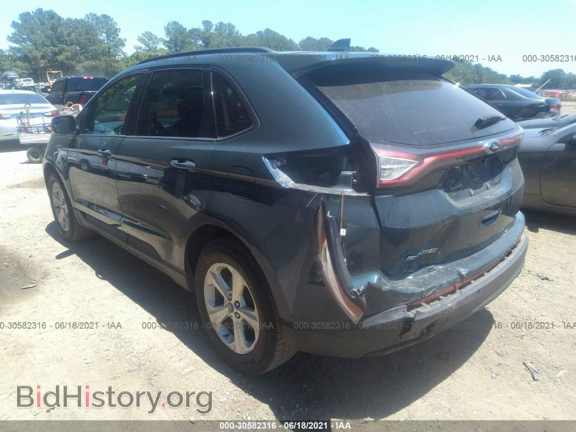 2016 FORD EDGE - VIN: 2FMPK3G9XGBC50042 - Фото 3