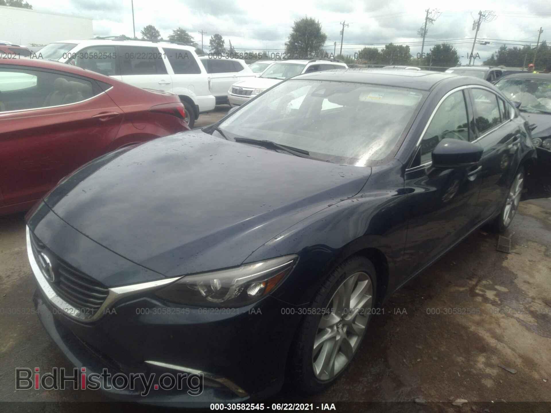 2017 MAZDA MAZDA6 - VIN: JM1GL1V5XH1154933 - Фото 2