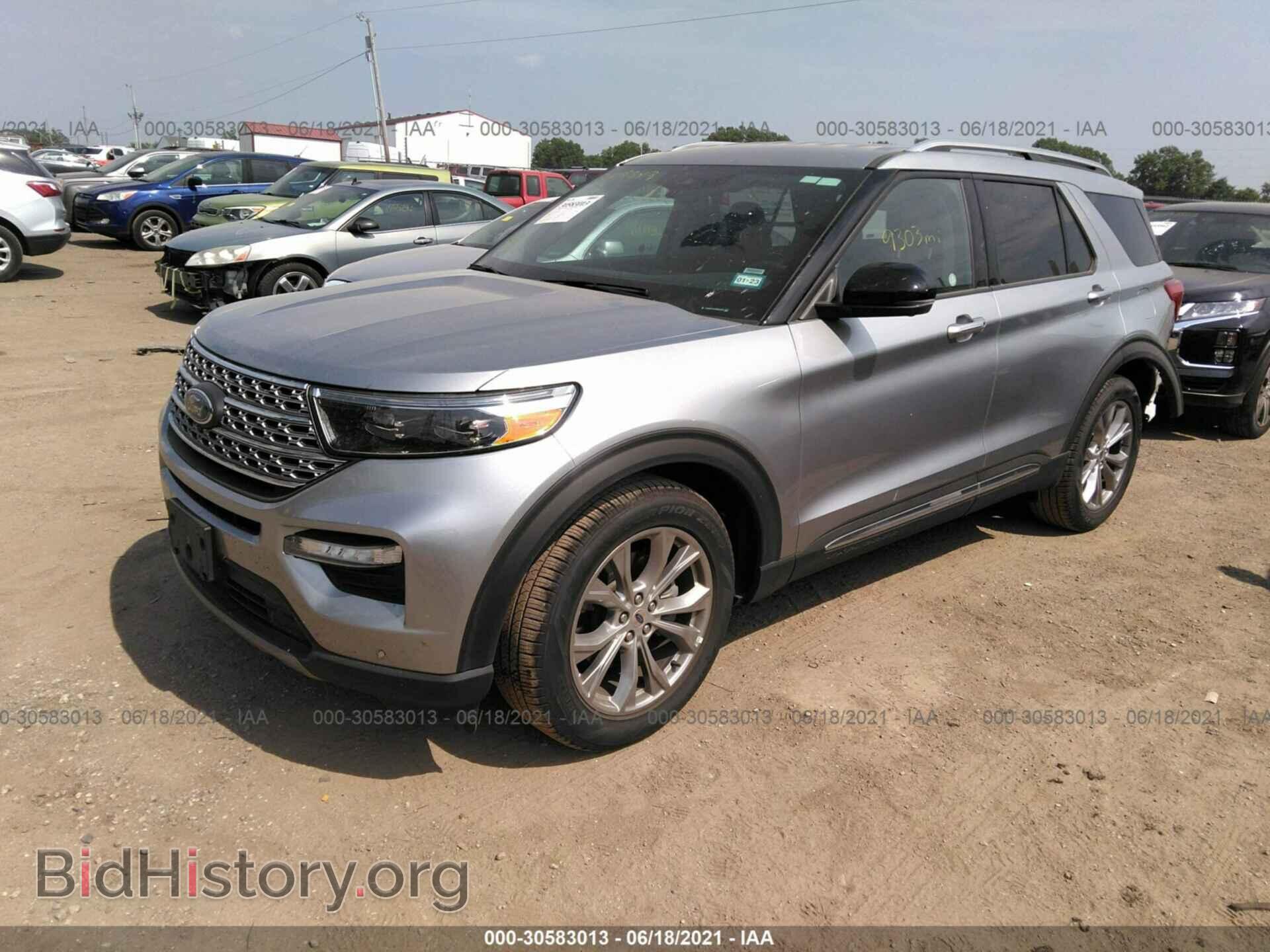 2021 FORD EXPLORER - VIN: 1FMSK7FH7MGB07080 - Фото 2