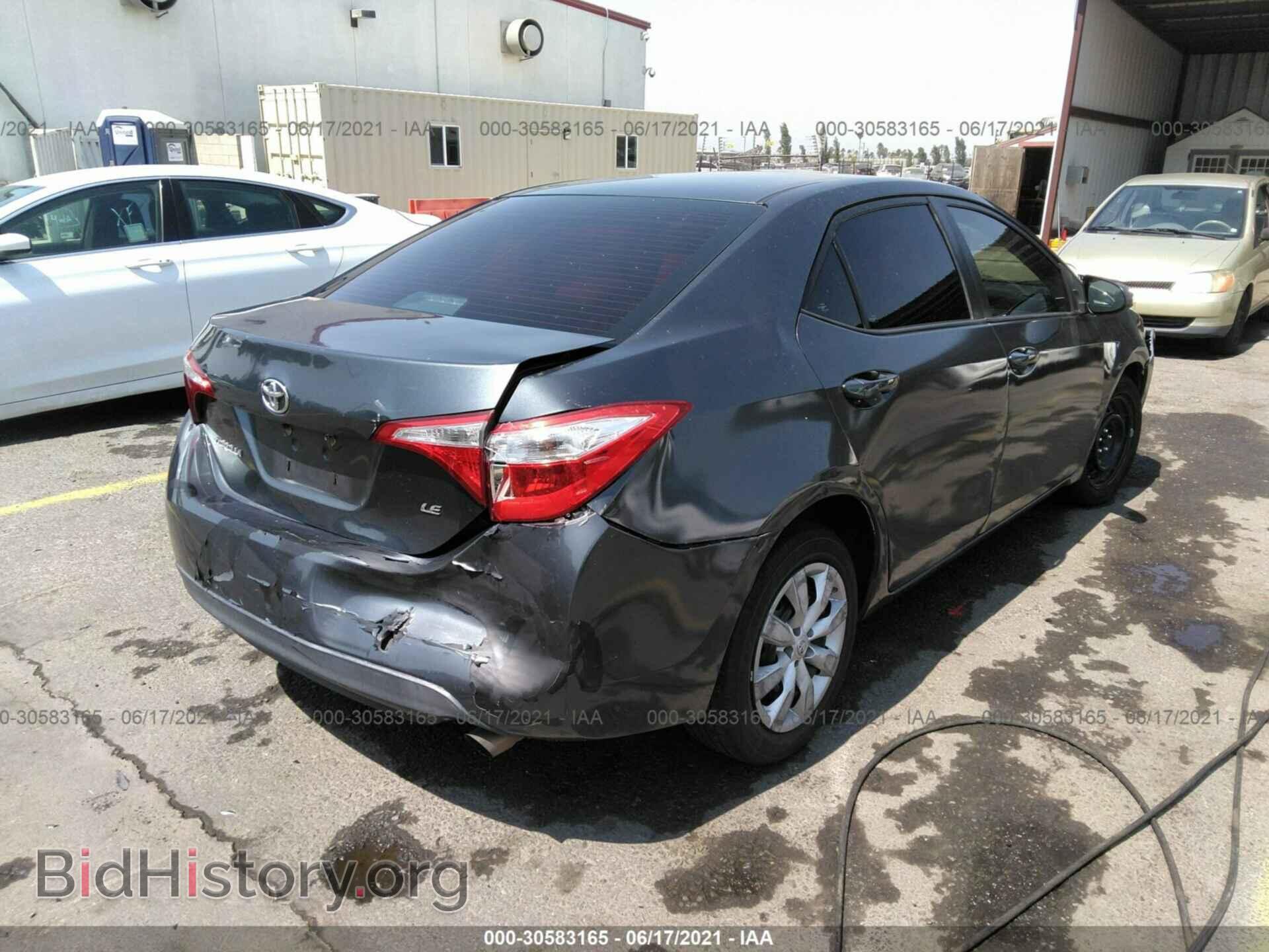2016 TOYOTA COROLLA - VIN: 2T1BURHE9GC595724 - Photo 4