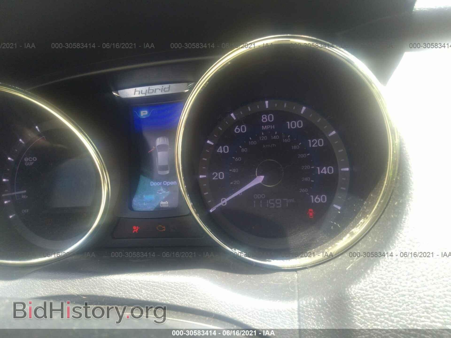 2012 HYUNDAI SONATA - VIN: KMHEC4A44CA024186 - Фото 7