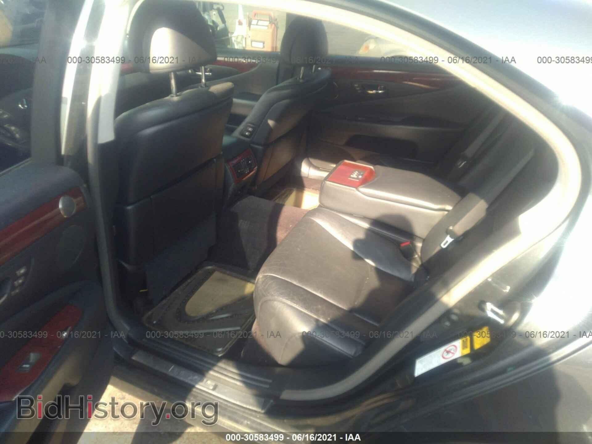 2007 LEXUS LS 460 - VIN: JTHGL46F975009347 - Фото 8