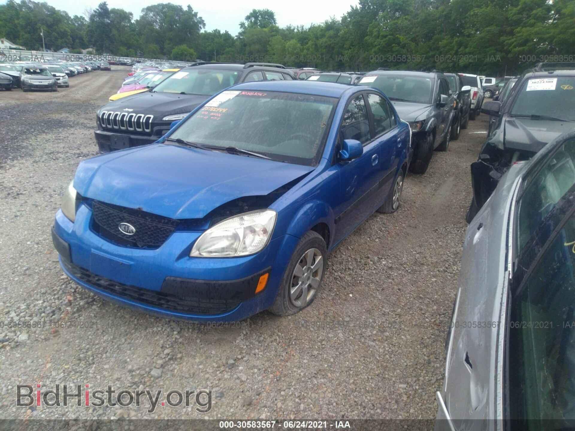2007 KIA RIO - VIN: KNADE123976229376 - Фото 2