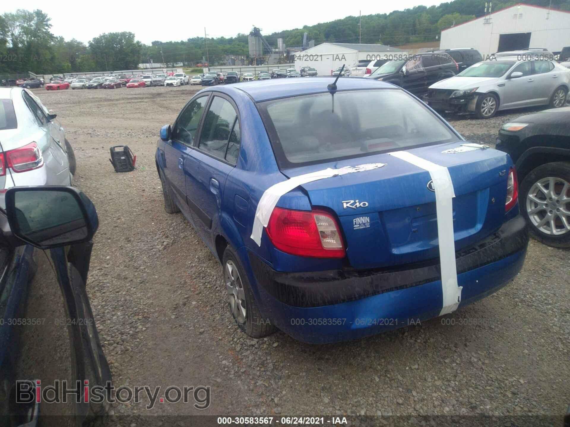 2007 KIA RIO - VIN: KNADE123976229376 - Фото 3