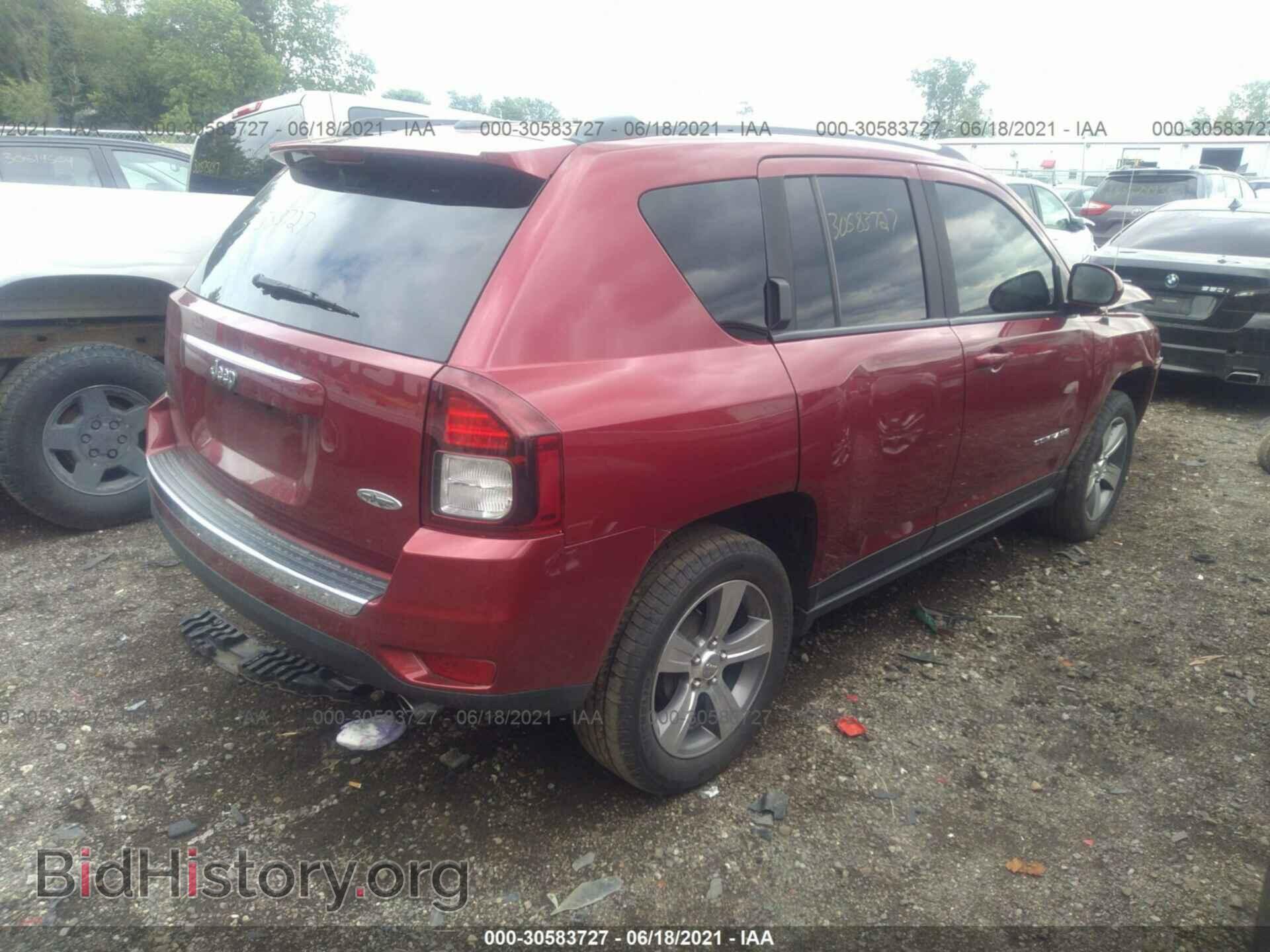 2016 JEEP COMPASS - VIN: 1C4NJCEA4GD716179 - Фото 4