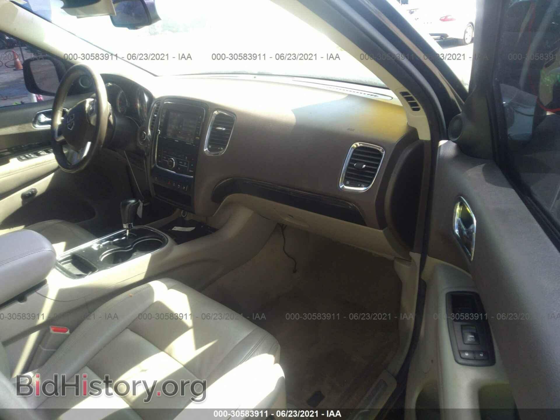 2013 DODGE DURANGO - VIN: 1C4RDHDG0DC539482 - Photo 5