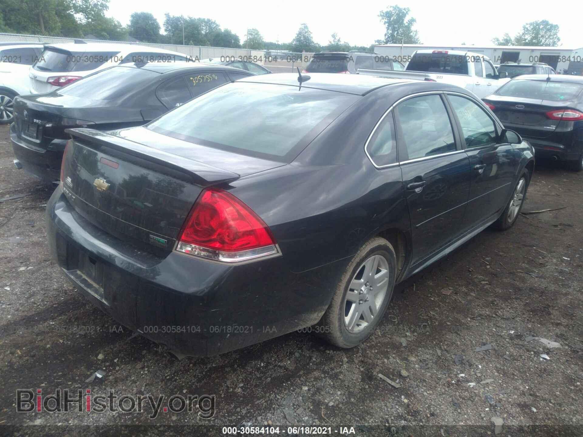 2012 CHEVROLET IMPALA - VIN: 2G1WB5E30C1187388 - Фото 4